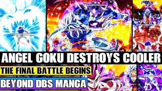 Beyond Dragon Ball Super Angel Goku Destroys Platinum Cooler The Final Battle On Earth Begins [upl. by Gerius]