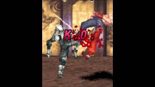 Tekken Advance  Yoshimitsu Arcade Mode GameBoyAdvance [upl. by Juli]