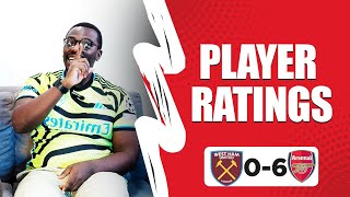 Westham 06 Arsenal  PLAYER RATINGS [upl. by Muire415]