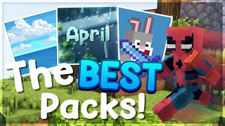 Top 3 BEST Bedwars Packs 189 [upl. by Odlanra]