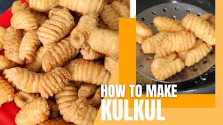 Kulkul recipe Christmas Special Recipe  Snacks Recipes  Sweet Recipes  kal kal recipe [upl. by Nolyad]