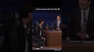 jin funny moments with Jimmy Fallon on the Tonight show with Jimmy fallon [upl. by Guibert]