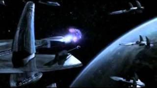 Stargate  Asgard Destroy Replicator Ship [upl. by Debi]