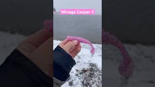 Топовые силиконовые приманки на хищную рыбу Minoga Cooper 5 рыбачим в ураган рыбалка спининг джиг [upl. by Emmie]