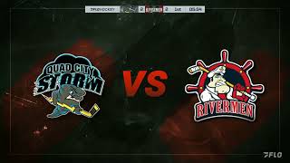 Rivermen vs Quad City Highlights 123123 [upl. by Elokkin635]