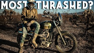 Most Thrashed Street Scrambler in the World [upl. by Irianat]