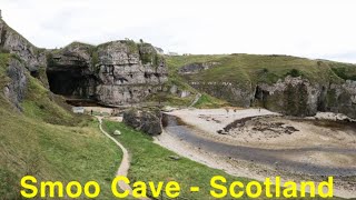 Smoo Cave Scotland Tomstrips [upl. by Tahp372]