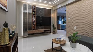 Excellent 2BHK Interiors  Home Tour  MayFair Apartments Tellapur Hyderabad [upl. by Aicina580]