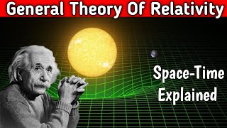 Einsteins General Theory of Relativity Explained in hindi  4D Space Time  Gravity [upl. by Mishaan]