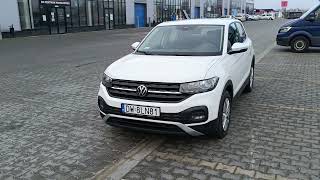 Volkswagen TCross 10TSI benzyna 95KM Life 2020 70kW SUV [upl. by Heloise]