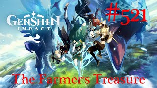 Genshin Impact Walkthrough Part 521  The Farmers Treasure No Commentary [upl. by Alleinnad747]