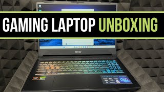 MSI Katana A15 AI 156in Gaming Laptop AMD Ryzen 9 8945HS  16GB RAM 1TB SSD 8GB NVIDIA Unboxing [upl. by Inus]