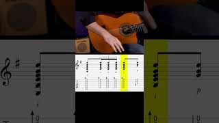 Bolero Rhythm for Nylon String Guitar learn [upl. by Eimam]