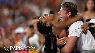 Pulling on heart strings The Paris Olympics best family moments  NBC Sports [upl. by Jerrylee]