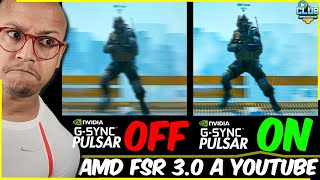 Nvidia GSync Pulsar es INCREIBLE l AMD agrega FSR a YOUTUBE amp VLC [upl. by Enrahs595]