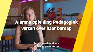 Sylke alumna opleiding Pedagogiek vertelt over haar beroep  hogeschool Windesheim [upl. by Aicilet369]