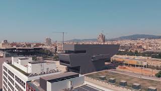 Timelapse de la construcció dels allotjaments APROP de Glòries [upl. by Odraccir]