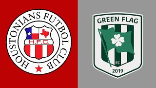 Houstonians FC v Green Flag FC  2324 Adidas Volt League Week 8 [upl. by Ueih]