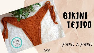 BIKINI TEJIDO A CROCHET EN TODAS LAS TALLAS FACIL Y RAPIDO 2020 [upl. by Cleopatre260]