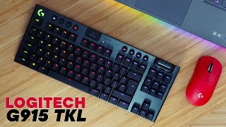 Logitech G915 TKL Mechanical Keyboard Unboxing and First Impressions [upl. by Seligmann983]