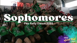 Sophomore Pep Rally Dance  Dreyfoos Spirit Week 2023 [upl. by Medwin]