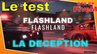 GTA RP test  FLASHLAND  Plutôt décu [upl. by Alhsa]