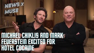 Michael Chiklis and Mark Feuerstein Excited For Hotel Cocaine [upl. by Noemis]