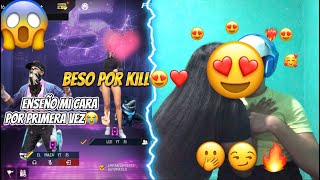 ¡LIZI YT ME DA UN BESO EN LA BOCA POR KILL en FREE FIRE termina bien🥵🍆🔥 [upl. by Lilias67]