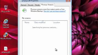 Fix propsysdll error in Windows 7 [upl. by Filomena]