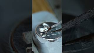 Engraving a signet ring seal [upl. by Sesilu]