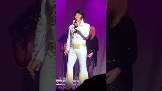 elvispresley gordonhendricks singing My way portsmouth guildhall 27th jan 2024 [upl. by Boylan]