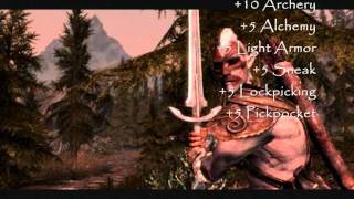 Skyrim Stealth Build Tips [upl. by Otrebireh303]