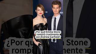 ¿Por qué Emma Stone dejó sin piedad a Andrew Garfieldcelebrity usa [upl. by Jain]