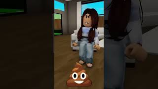 شيلنا الكاكا 🤢 roblox video story family games يارب حلوه [upl. by Nilyarg114]