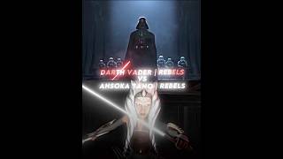 Darth Vader VS Ahsoka Tano Edit [upl. by Droc]