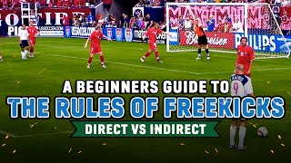 What is an Indirect Free Kick  Direct Free Kick vs Indirect Free Kick [upl. by Nebe]