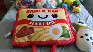 my brother went to oc fair he won a pillow sized ramen package stuffed animal looks cool [upl. by Amol312]