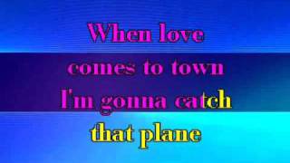 U2 amp BB King  When Love Came To Town Karaoke with Lyrics [upl. by Ibed646]