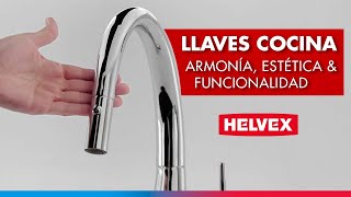 Monomando para fregadero  Llave mezcladora para cocina  HELVEX [upl. by Acul]