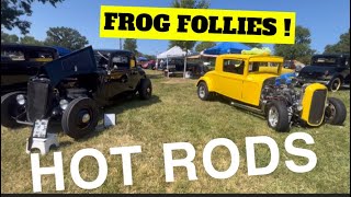 Hot rods and swap meets  Frog follies 2024 [upl. by Anaul636]