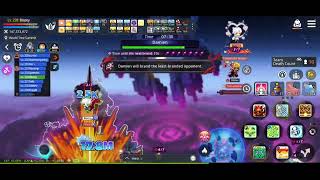 Maplestory M  Weekly Damien  F2P Fire Poison Mage POV  maplestorym damien [upl. by Arema]