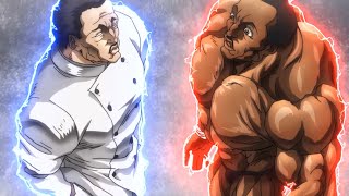 Biscuit Oliva vs Rahon Shobun Full Fight Scene  Eng Dub 4K  Baki Raitai Tournament [upl. by Anissej300]