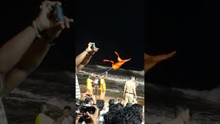 quot Uchila Dasara quot Sharada Mathe Visarjan at Kapu Beach 🌊🙏😍✨️✨️ 2024 [upl. by Lowis190]