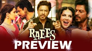 Raees Movie PREVIEW  Shahrukh Khan Mahira Khan  Aa Raha Hoon Main [upl. by Ahsiner853]