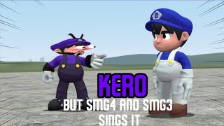 FNF Kero but SMG4 and SMG3 Sings it  FNF vs FlipNote Frog Cover [upl. by Eislehc]