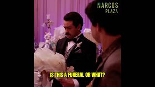 El Chapo Brought Flowers For Enedina’s Wedding 😂  Narcos Mexico shorts [upl. by Eednahs]