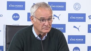 Press Conference With Leicester Manager Claudio Ranieri  Hull v Leicester [upl. by Urbas]