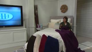 Sunbeam Oversized LoftTec 60quot x 70quot Heated Throw with Jill Bauer [upl. by Lela351]