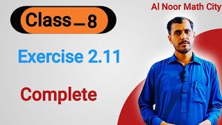 class 8 exercise 2 11 complete [upl. by Knepper]