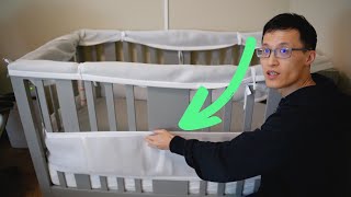 1 Year Later BreathableBaby Mesh Liner for FullSize Cribs – A Breath of Fresh Air for Baby Safety [upl. by Aehr]